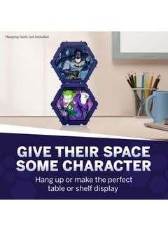 WOW! PODS WOW! PODS 4D DC Batman Toy - Unique Connectable & Collectable Batman DC Action Figures - Wall or Shelf Display Toy Figure, Batman Action Figure, Easter Basket Stuffers, Batman Gifts for Men, DC Toys  - Image 3