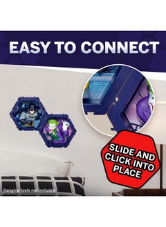 WOW! PODS WOW! PODS 4D DC Batman Toy - Unique Connectable & Collectable Batman DC Action Figures - Wall or Shelf Display Toy Figure, Batman Action Figure, Easter Basket Stuffers, Batman Gifts for Men, DC Toys  - Image 5