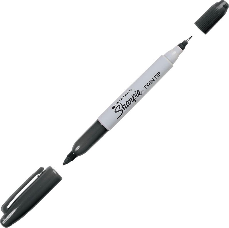 Sharpie Twin Tip Fine Point and Ultra Fine Point Permanent Markers - Image 1