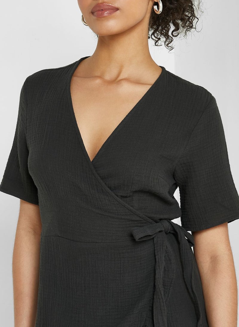 Ruffled Mini Dress