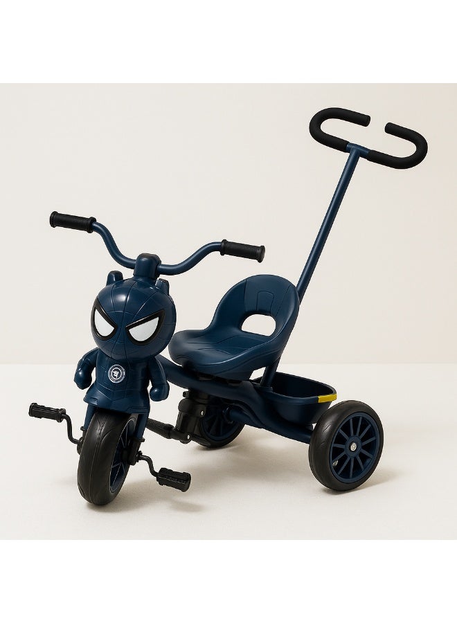 3-in-1 Convertible Ride-On Tricycle & Stroller with Parent Push Handle & Safety Harness for Toddlers  - Image 1