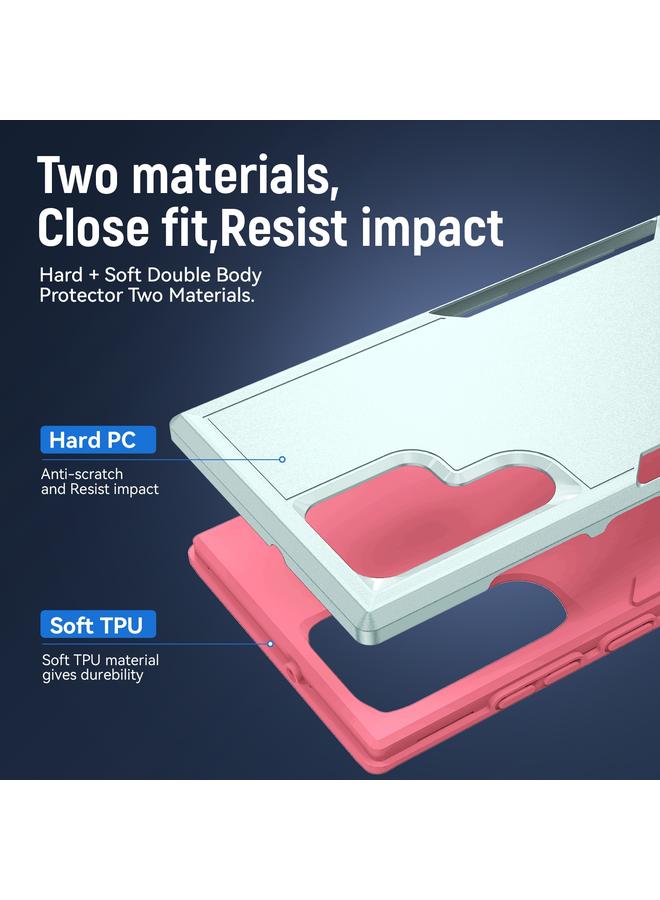 S-TOP Case For Samsung Galaxy S22 Ultra 5G Pioneer Armor Heavy Duty PC + TPU Phone Case - Image 3