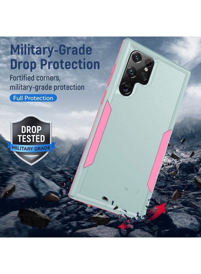 S-TOP Case For Samsung Galaxy S22 Ultra 5G Pioneer Armor Heavy Duty PC + TPU Phone Case - Image 4
