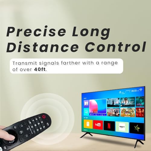 KPDP Magic Remote Original Universal Compatible with All LG LED TV with Netflix and Prime Video Buttons Non-Voice - Image 4