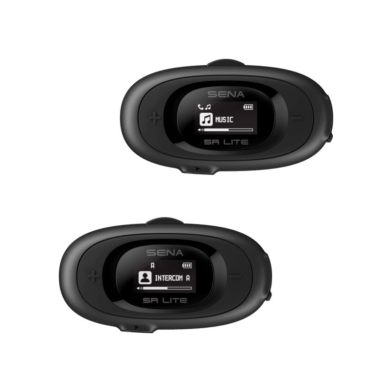 Sena 5R LITE TwoWay HD Motorcycle Bluetooth Intercom Headset Dual Pack
