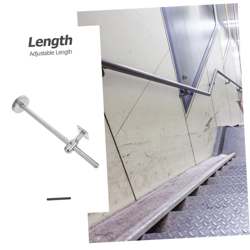 Stainless Steel Handrail Bracket for Stairs Armrest Support Railing Mount - Image 4