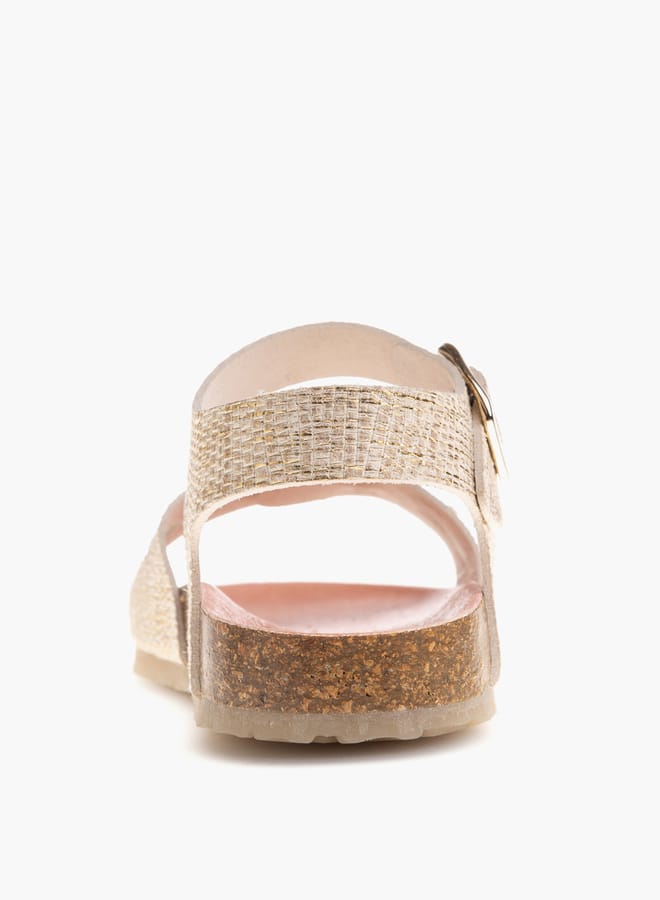 Pablosky Girls Strap Sandals With Buckle Strap Closure - Image 3