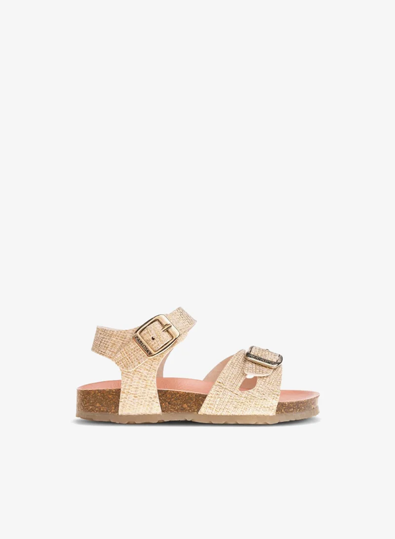 Pablosky Girls Strap Sandals With Buckle Strap Closure Ramadan Collection