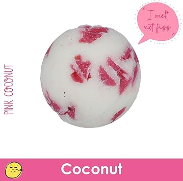 BOMB COSMETICS باقة هدايا بمستحضرات بوم كوزمتيكس الجميلة باللون الوردي مصنوعة يدويًا تحتوي على 5 قطع 480 جرام - Image 5