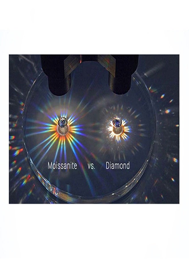 Generic - The 1 Carat Moissanite Diamond Necklace,  Paired With An LED Box, Comes With A GRA Certificate - Image 1