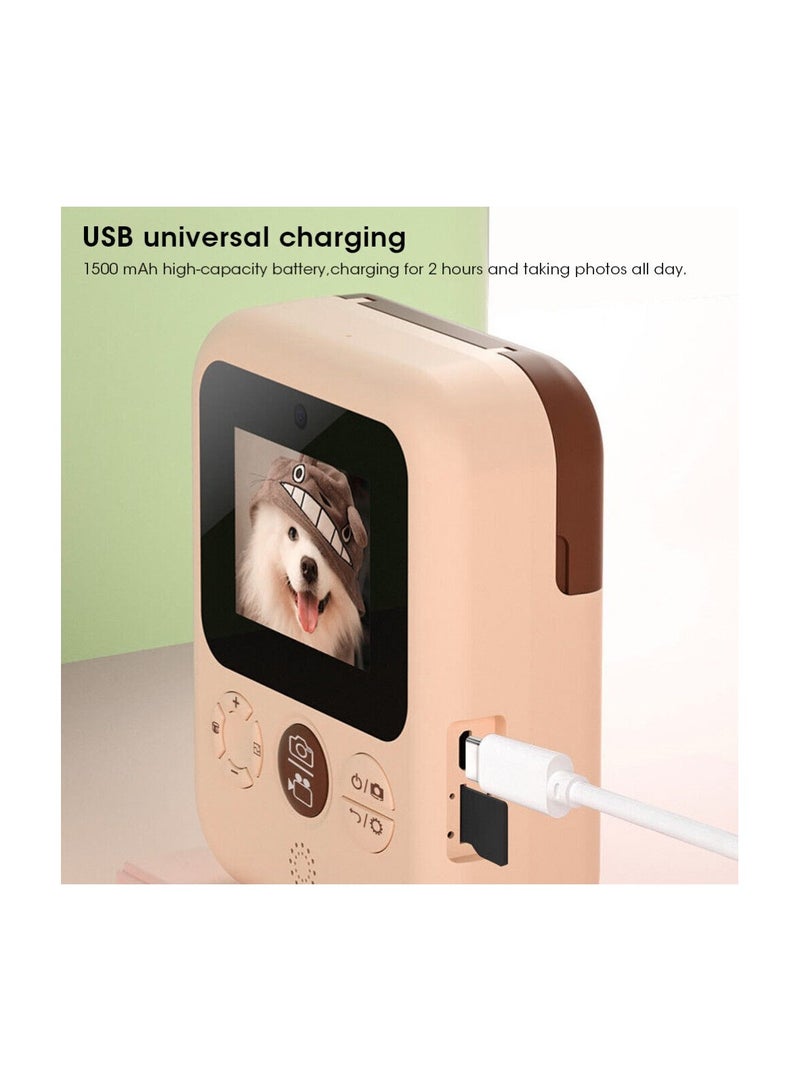 Kids Print Camera Mini HD Photo with IPS Color Screen - Image 4