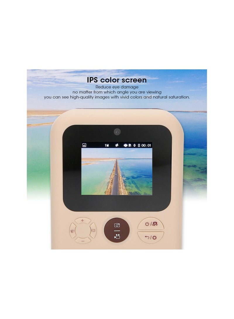 Kids Print Camera Mini HD Photo with IPS Color Screen - Image 5