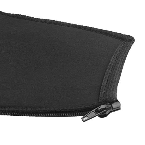Linkidea Headband Protector Compatible with MDR-V6/ V600/ V900/ MV1/ Z600/ 7506/7509/C D900ST/ M1ST Headphones, Replacement Flex Fabric Cover, Easy DIY Installation (Black) - Image 3