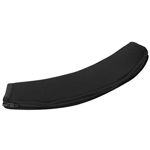 Linkidea Headband Protector Compatible with MDR-V6/ V600/ V900/ MV1/ Z600/ 7506/7509/C D900ST/ M1ST Headphones, Replacement Flex Fabric Cover, Easy DIY Installation (Black) - Image 2