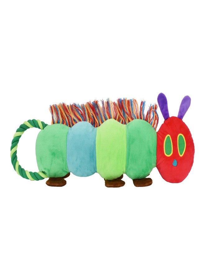Multipet Eric Carle Very Hungry Caterpillar Rope Tug 24" Dog Toy - Image 1