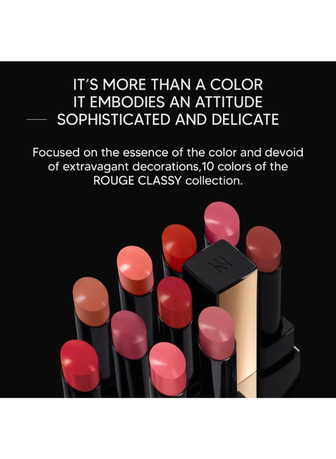 HERA Rouge Classy Lipstick 301 SEOUL RED Luxurious LongLasting Color Featherlight Comfort Luminous and Velvety Finish SeoulInspired Shades Korean Lip Makeup 012 oz 35g - Image 4