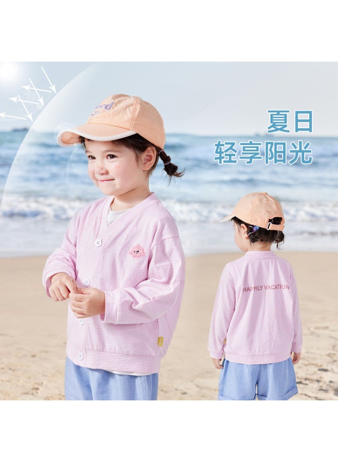 Doodle Home kids' Thin Summer Jacket - Stylish Girls' Sunshirt & Boys' Air-conditioning Top - Image 2