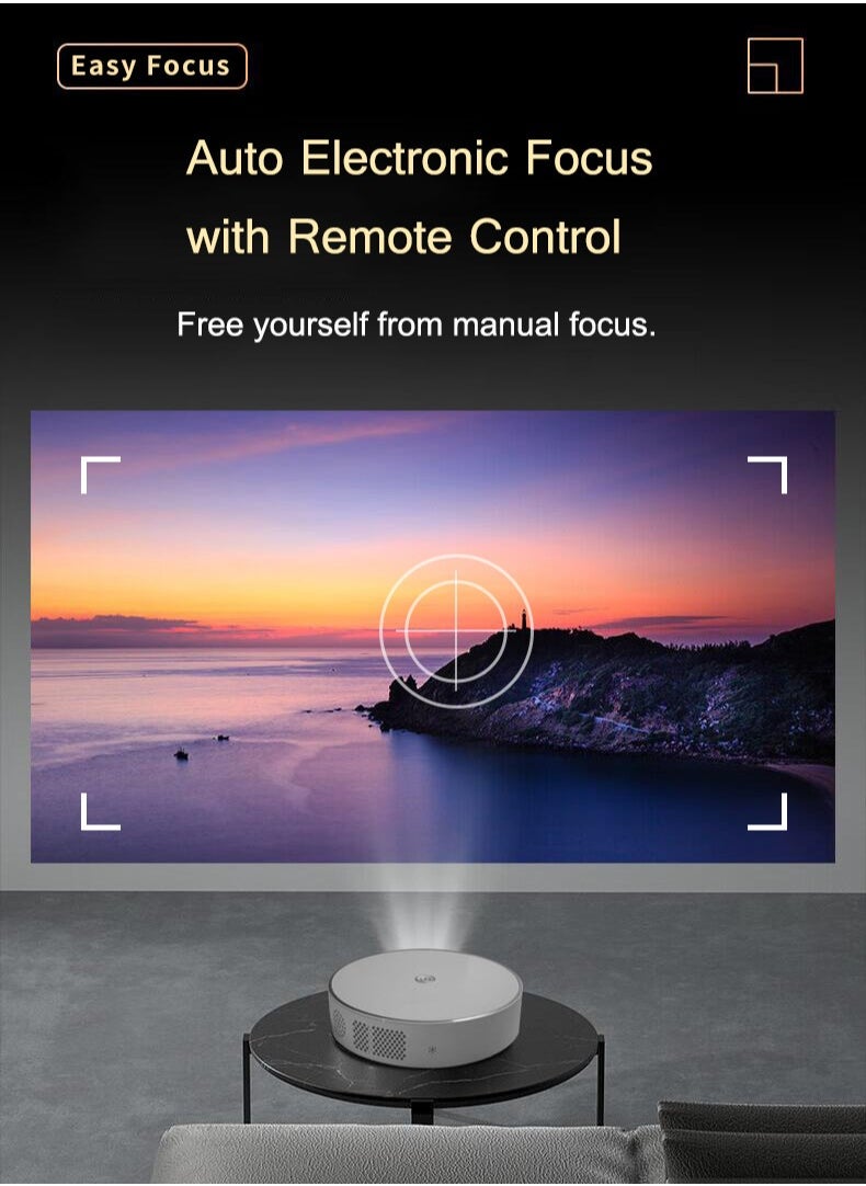 إم مياويان - جهاز عرض Android الذكي المفضل للمنزل HD Blu-ray 4K للهاتف المحمول جهاز عرض بنفس الشاشة - Image 1