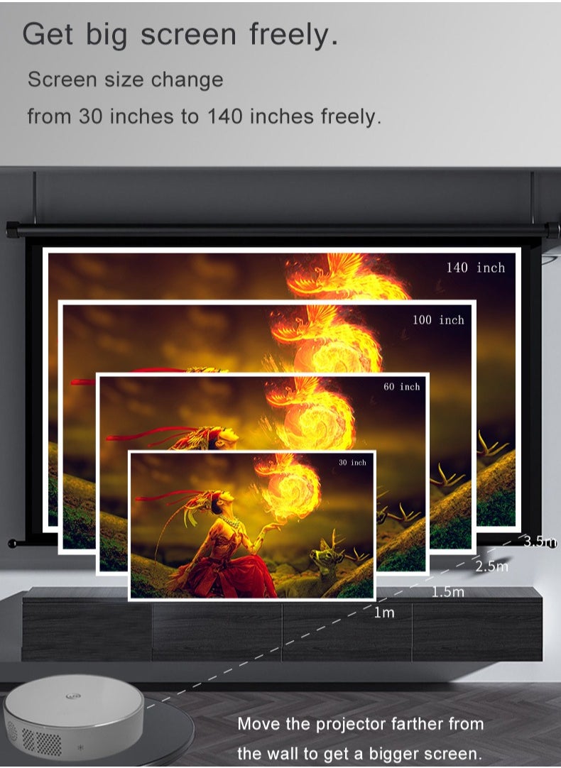 إم مياويان - جهاز عرض Android الذكي المفضل للمنزل HD Blu-ray 4K للهاتف المحمول جهاز عرض بنفس الشاشة - Image 1