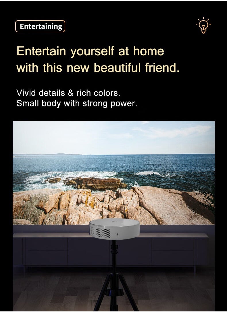 إم مياويان - جهاز عرض Android الذكي المفضل للمنزل HD Blu-ray 4K للهاتف المحمول جهاز عرض بنفس الشاشة - Image 1