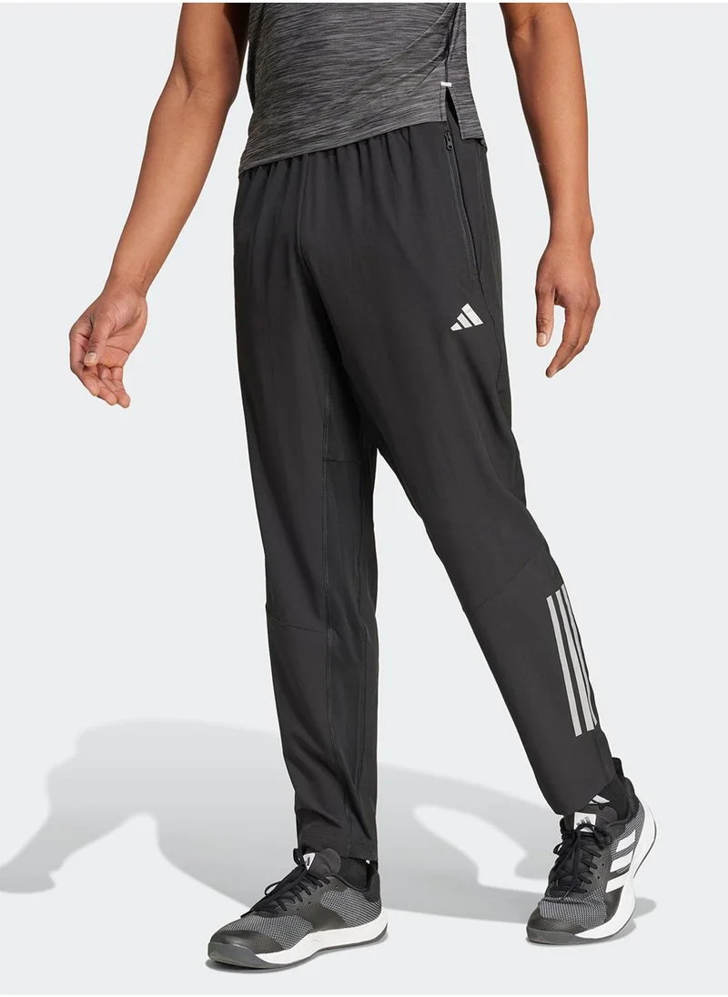 Adidas Gym 3 Stripe Woven Sweatpants