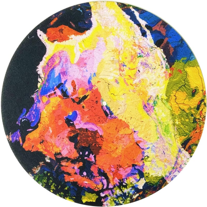 sdroceRyaM 3mm Turntable Mat, Slipmat Anti-Static for 12 Inches LP Vinyl Record High-Fidelity Audiophile Acoustic Sound Support, Help Reduce Noise Due to Static and Dust (Mixed Color) - Image 1