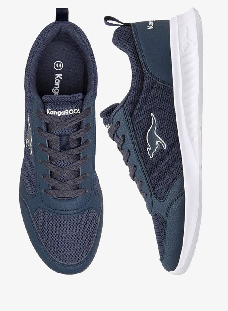 kangaROOS Men's Textured Sports Shoes with Lace-Up Closure - Image 3