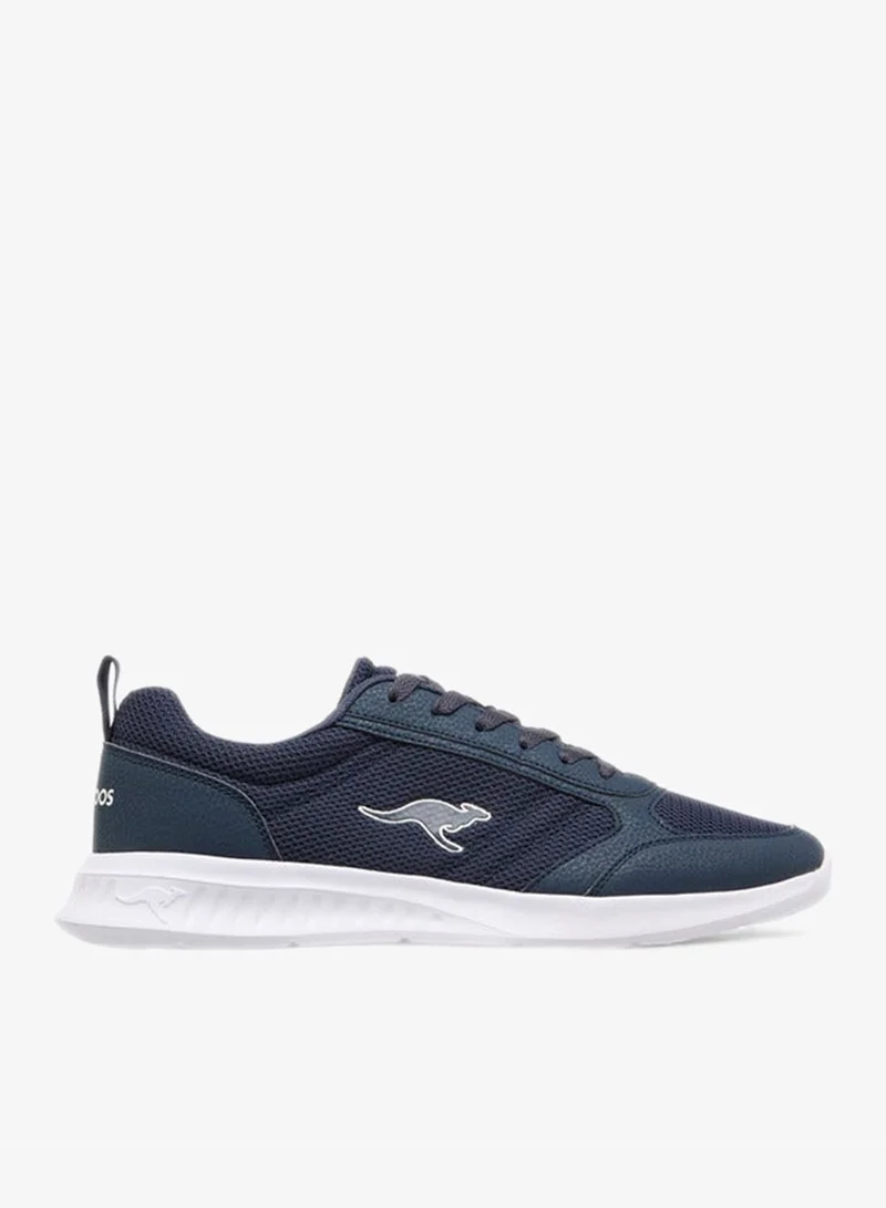kangaROOS Men's Textured Sports Shoes with Lace-Up Closure
