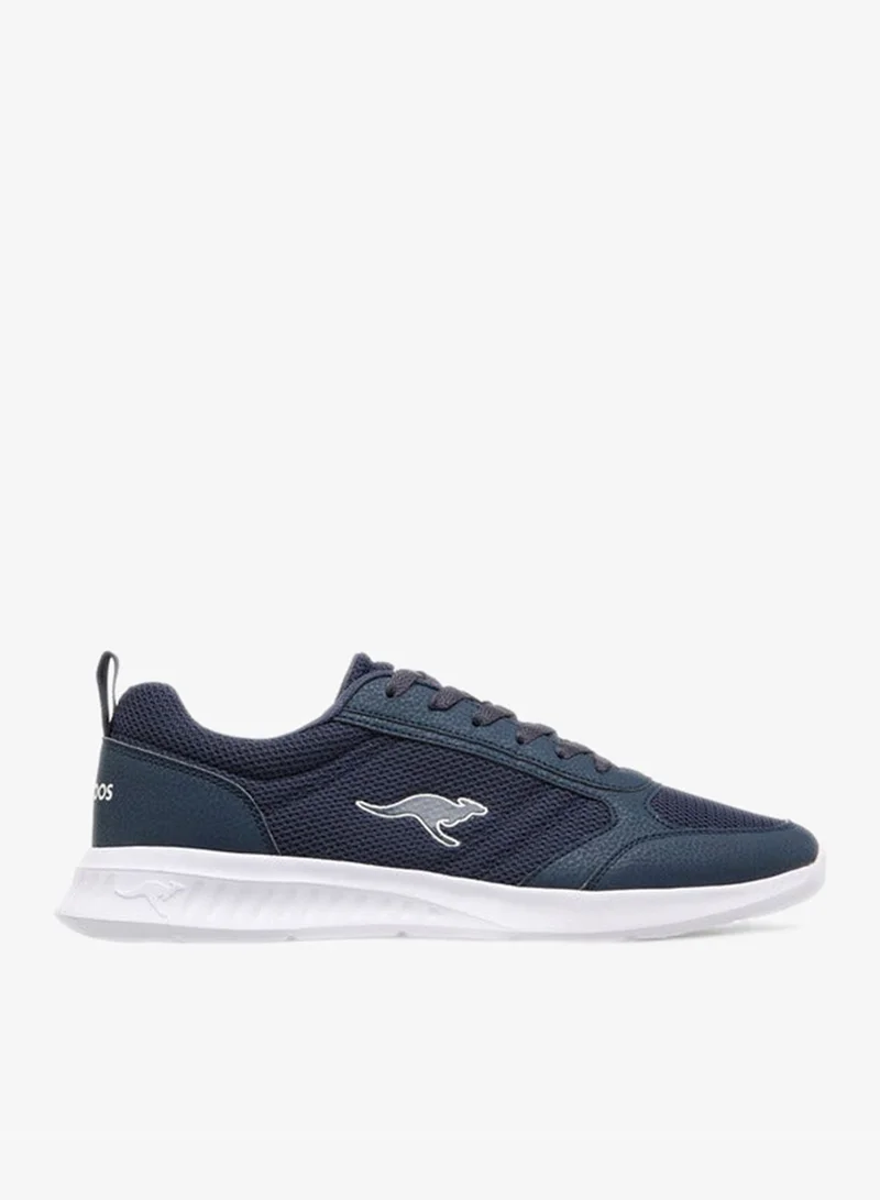 kangaROOS NAVY Men's Textured Sports Shoes with Lace-Up Closure for Men | Best Price UAE
