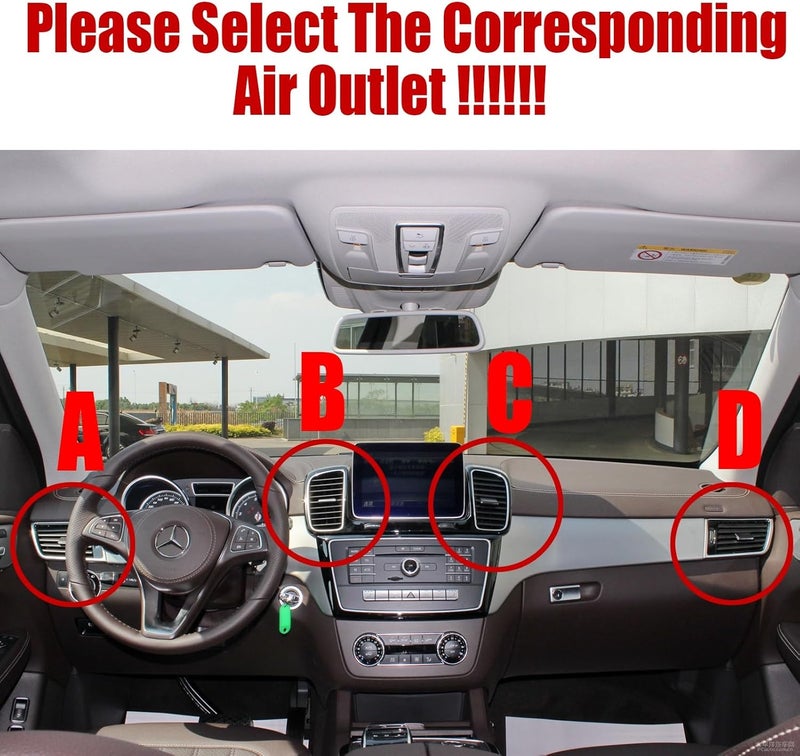 DEMULAX Car AC Air Vent Outlet Tab Clip Repair Kit - Image 2