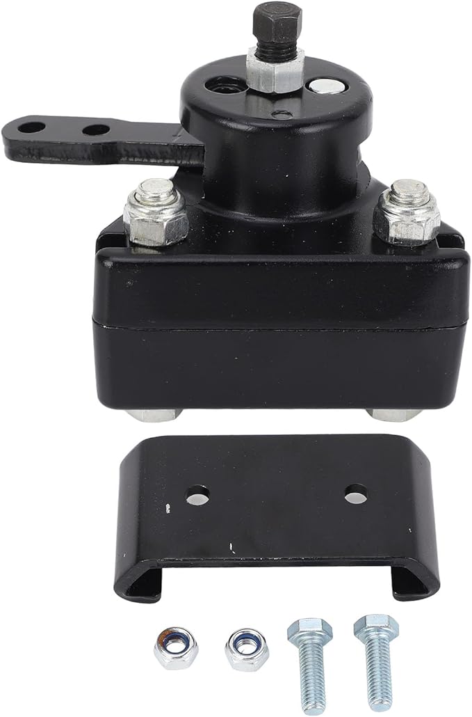 Black Mechanical Brake Caliper Bracket Kit With Pads Enhanced Safety For Go Kart - Image 1