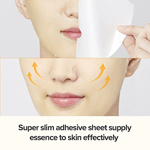 JMsolution Honey Royal Propolis Ampoule Korean Skin care Face Mask -Rich Moisturizing boositng Nutrition -10sheets For All Skin Type - Image 5