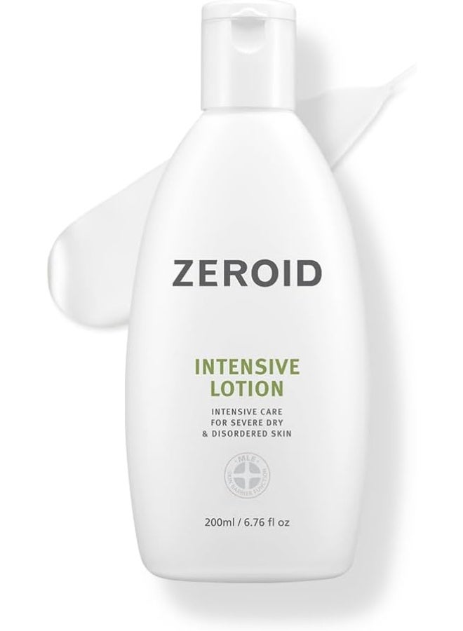 ZEROID | Intensive Lotion | Korean Body Care Moisturizer | Hand and Body Cream for Women and Men | Body Lotion for Dry and Sensitive Skin | Moisturizer for Extremely Dry Skin - Image 1