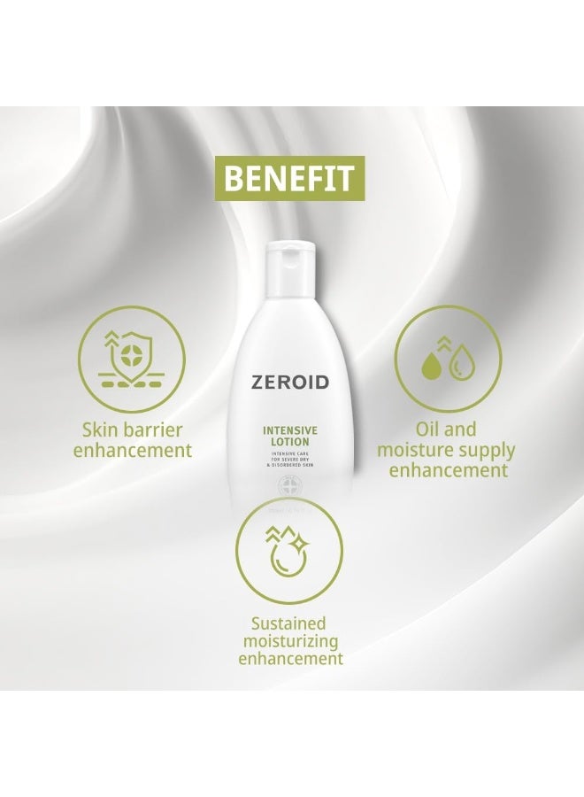 ZEROID | Intensive Lotion | Korean Body Care Moisturizer | Hand and Body Cream for Women and Men | Body Lotion for Dry and Sensitive Skin | Moisturizer for Extremely Dry Skin - Image 3