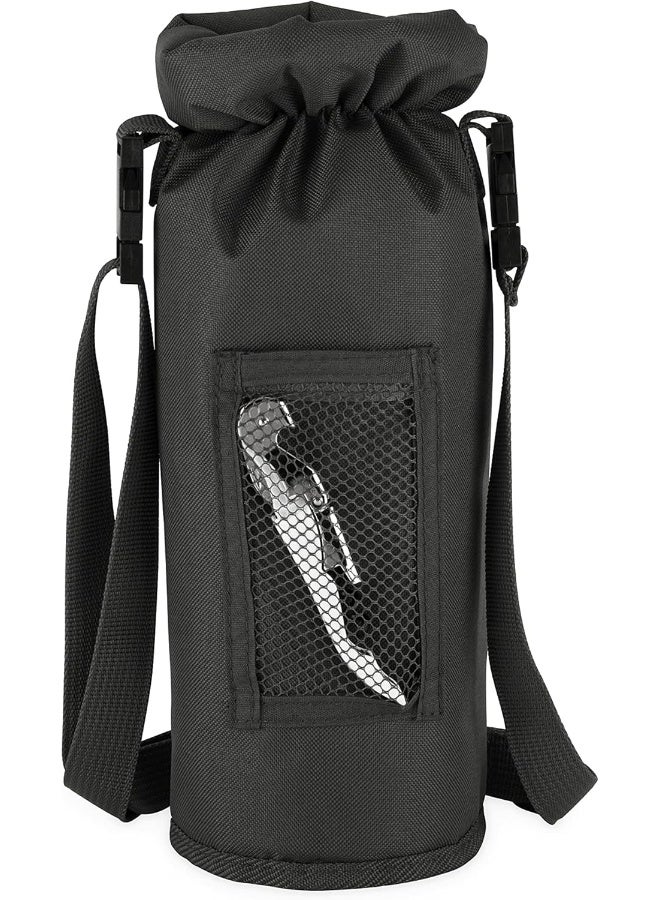 True Black Grab & Go Bottle Carrier Insulated Totes - Image 1