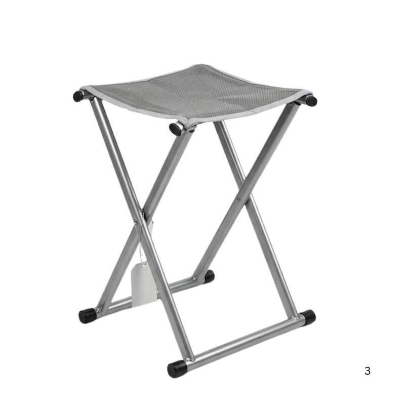 Small Portable Folding Stool,Mini Outdoor Camping Folding Chairs,Collapsible Camp Stool Lightweight for Camping,Fishing,Picnic,Travel and Hiking - Image 1