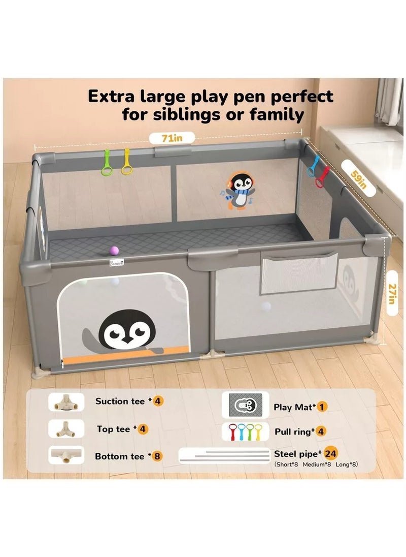 Our kids - Baby Playpen for Babies and Toddlers - Image 1
