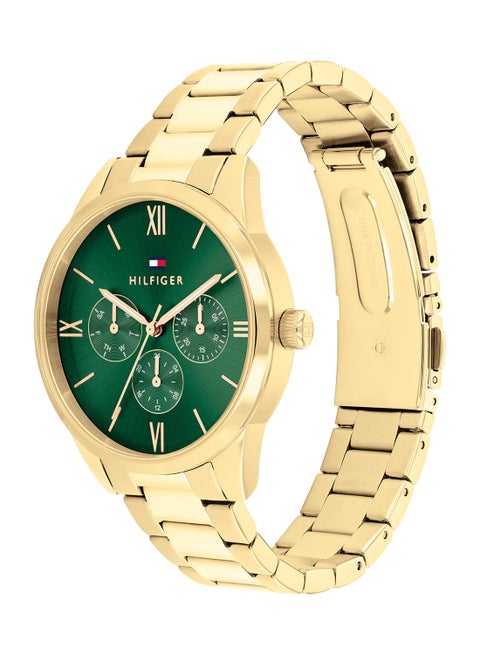 Round Analog Women'S Green Case Watch - 1782746