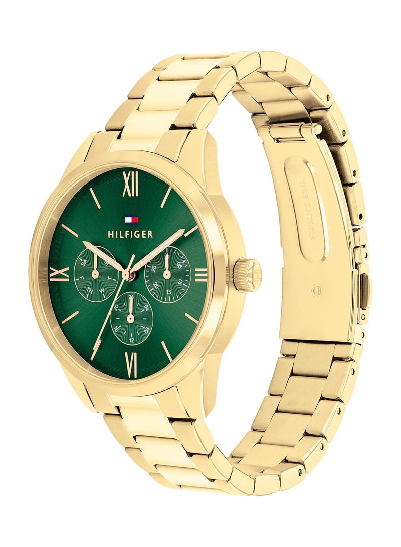 TOMMY HILFIGER Round Analog Women'S Green Case Watch - 1782746 - Image 1