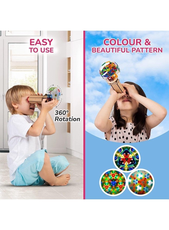 Smartivity Educational Kaleidoscope DIY S.T.E.M Kit for Kids (6+ Years) – Learn Light, Shapes, Colours, Reflection & Refraction | Creative Science Toy | 60 Min DIY Activity, Unlimited Play - Image 3