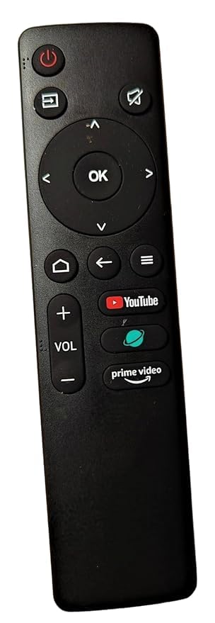 NEURONMART Remote Control Compatible for CooCaa, LLyod, Infinix,Thomson Smart LED TV (Without Voice Function), Black - Image 1