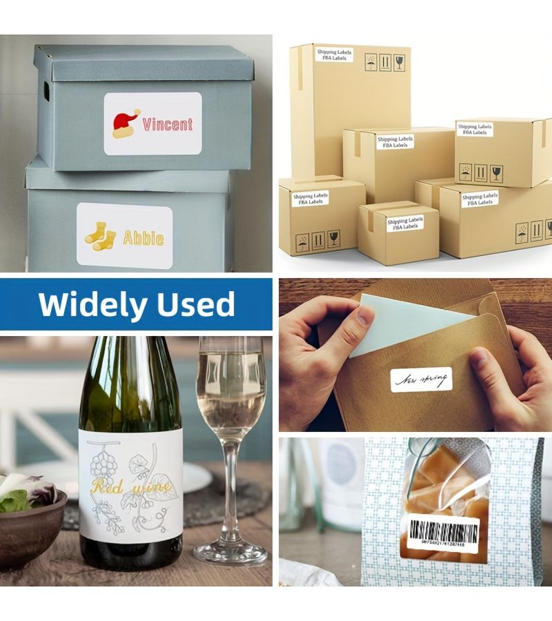 50 Sheets A4 Self Adhesive Labels 21 Labels Per Sheet for Mailing Address and Office Use - Image 4