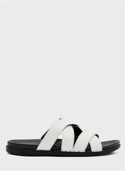 Robert Wood Comfort Footbed Strappy Sandals