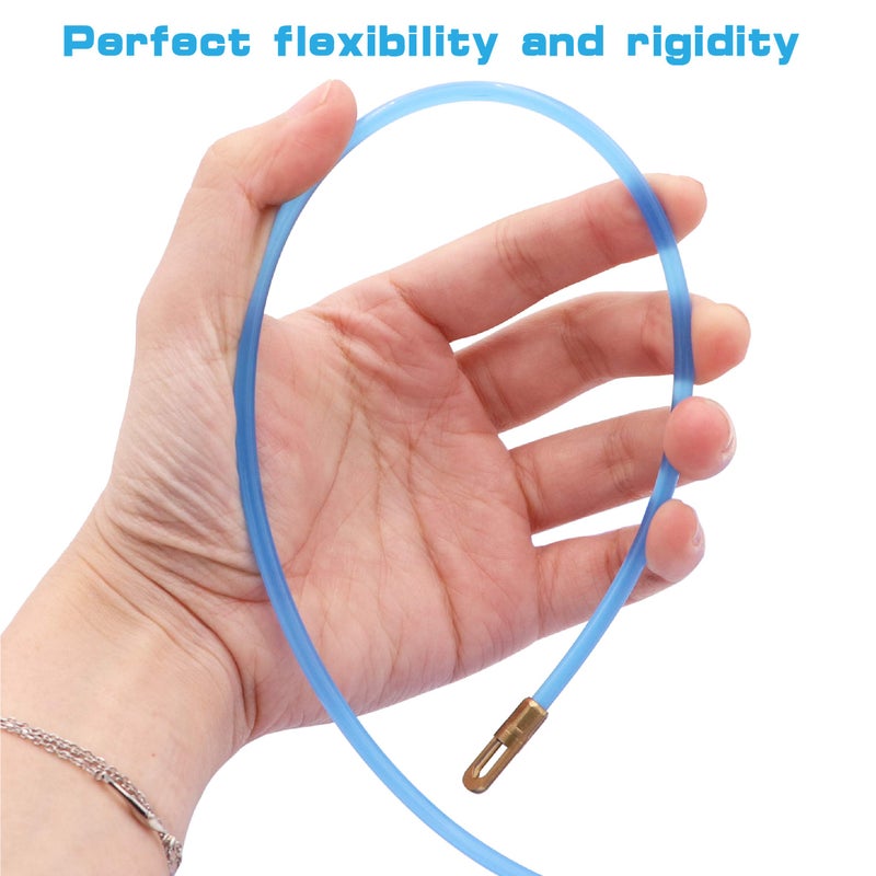Taxutor 65 Feet Fish Tape Wire Puller Through Wall, Electrical Fish Tape Pull Push Kit - Image 4