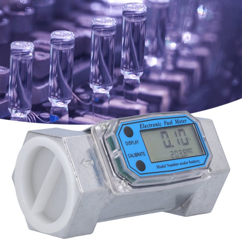 Turbine Flow Meter 35-200L/Min High Accuracy - Modular Design Digital Flowmeter for Petroleum, Medicine, Transportation And Commerce - Image 3