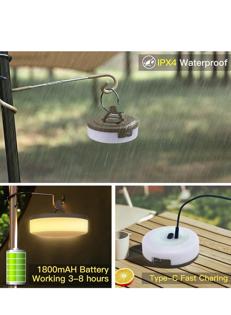 JAJEEK Hiking and Camping Lantern String – Portable LED String Lights, Battery Operated, Waterproof, Perfect for Outdoor Adventures, Camping, Hiking, and Backyard Lighting - Image 5