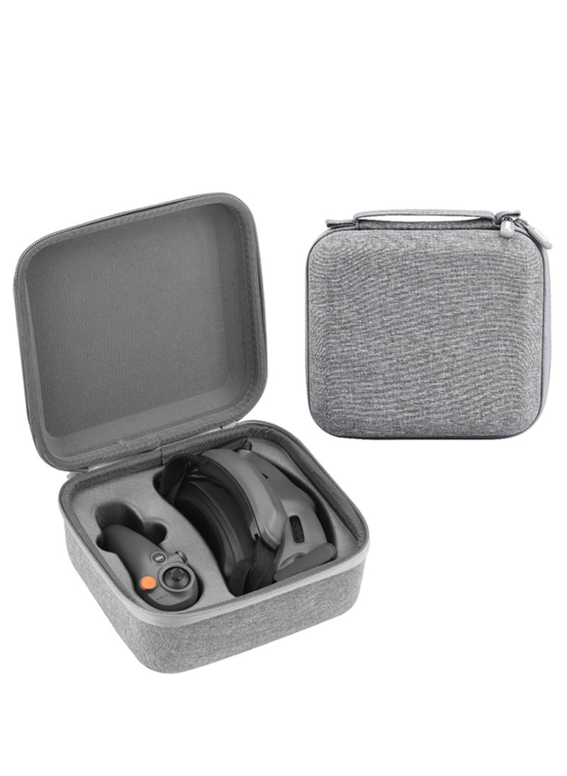 إكسفور - حقيبة حمل لملحقات DJI Avata 2، حقيبة سفر محمولة صلبة لنظارات DJI Goggles 3 ووحدة التحكم RC Motion 3، حقيبة تخزين واقية لسهولة النقل - Image 1