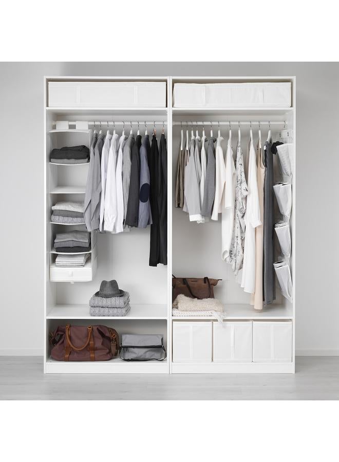 erorex Box with compartments, white, 44x34x11 cm - Image 4