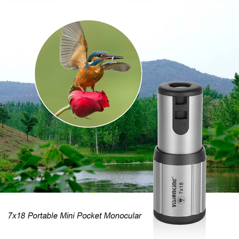 Visionking Compact Monocular Telescope Pocket Scope Ultra-Light 18 Monocular - Image 5