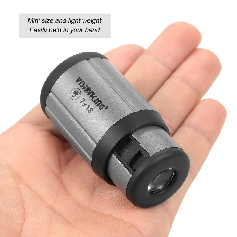 Visionking Compact Monocular Telescope Pocket Scope Ultra-Light 18 Monocular - Image 3